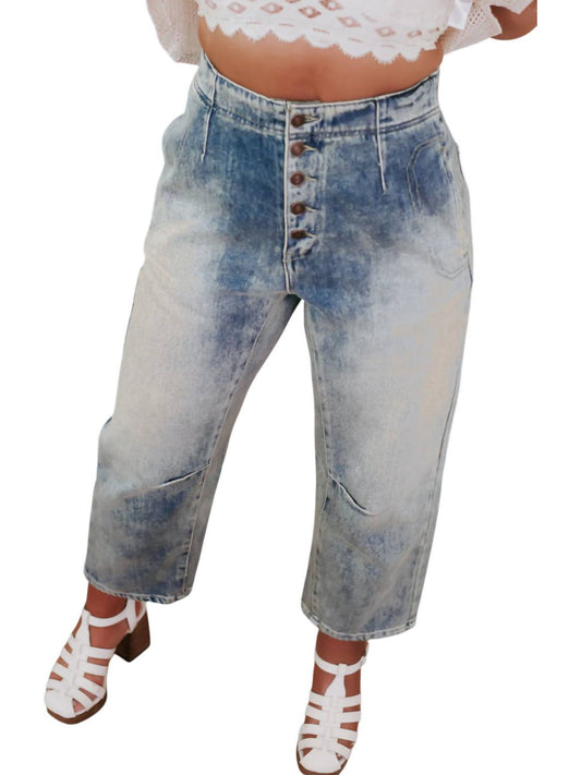 Oli & Hali - Barrel Denim Jeans