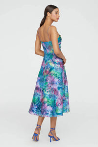 Theia - Allegra Draped Cocktail Dress