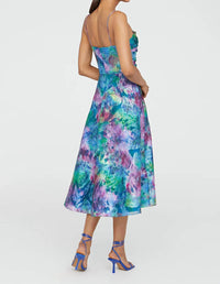 Theia - Allegra Draped Cocktail Dress