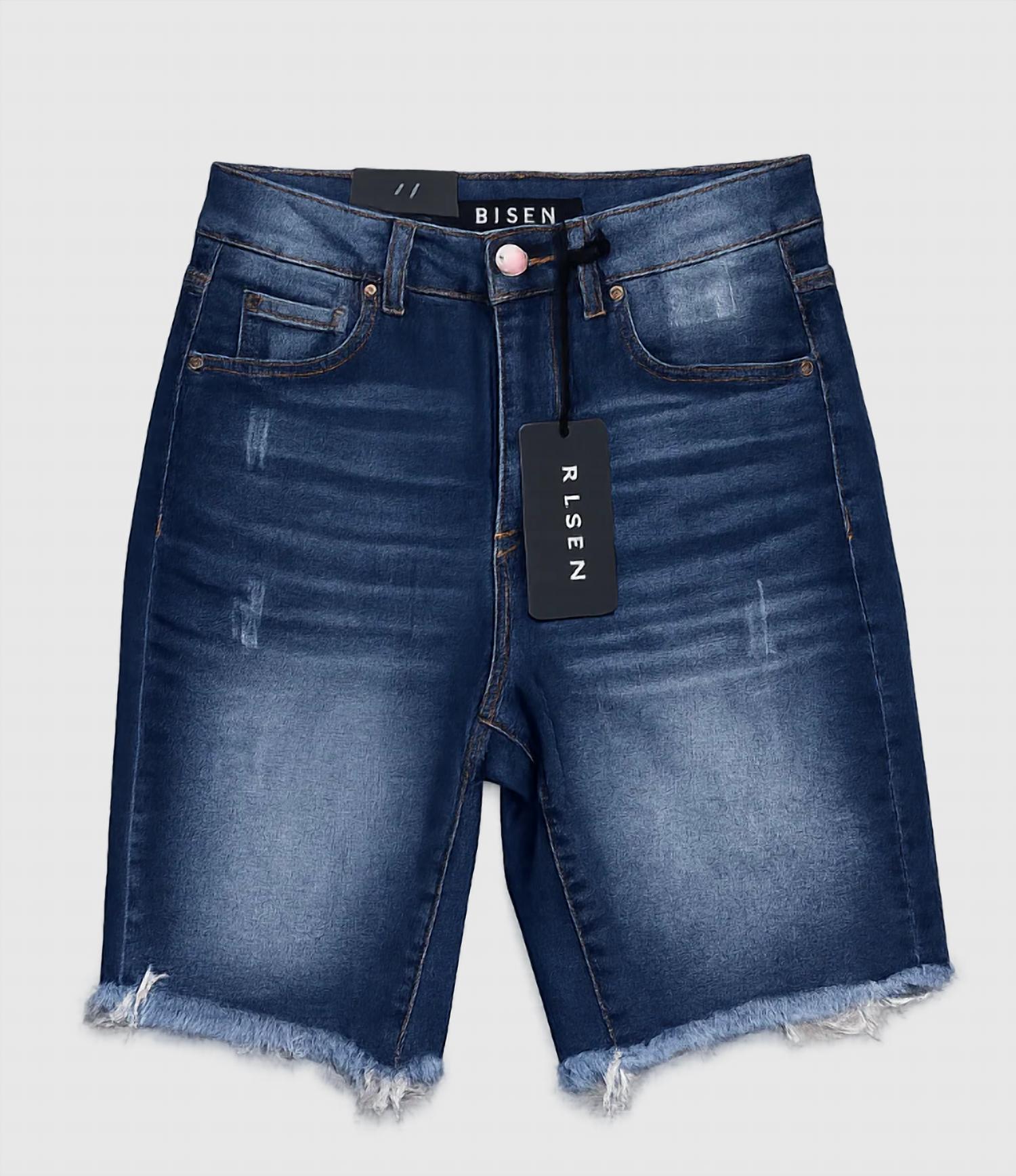 Risen - Women's Josey Ray Fray Hem Bermuda Shorts