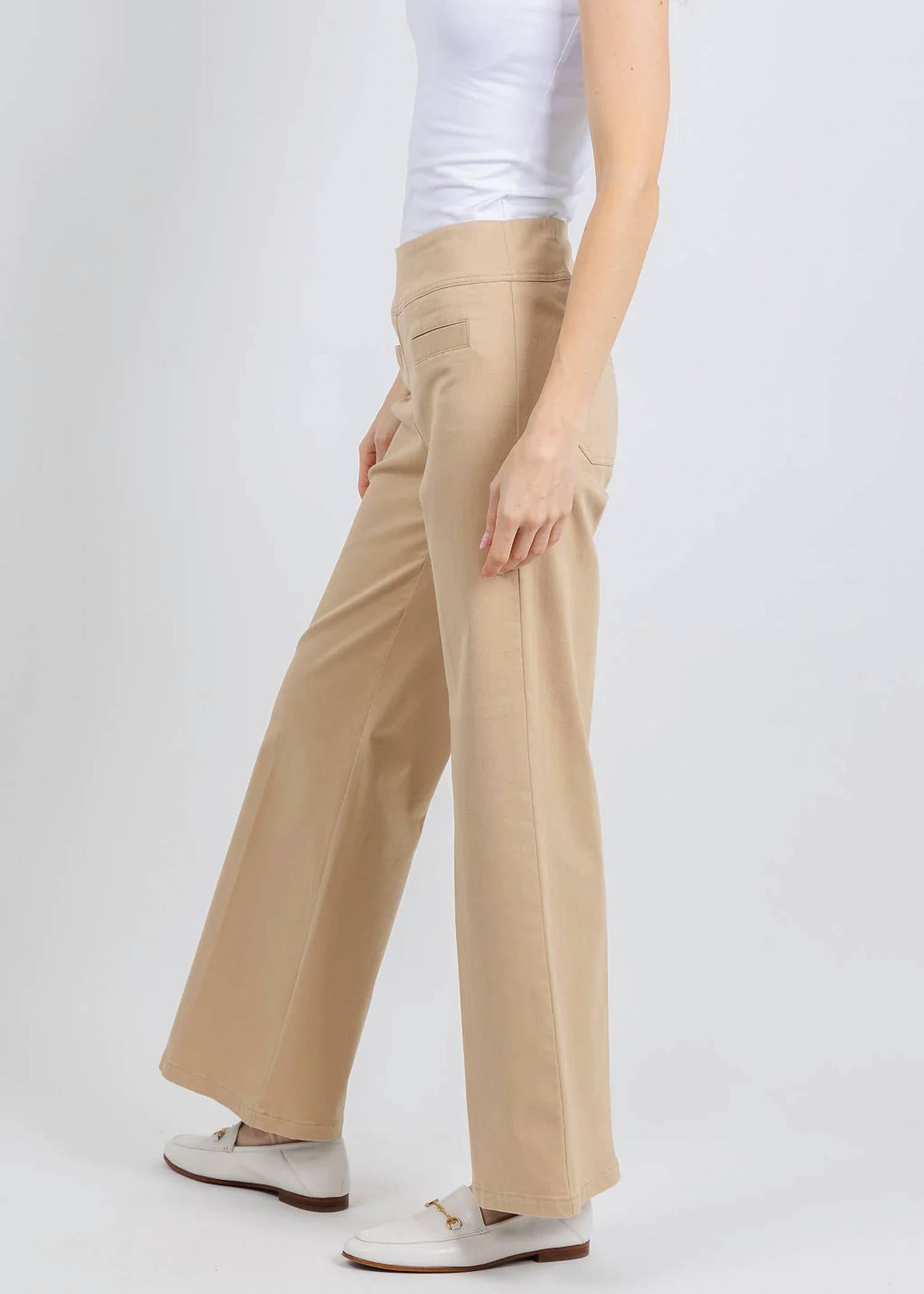 Elliott Lauren - Modern Twill Wide Leg Pants - 29"