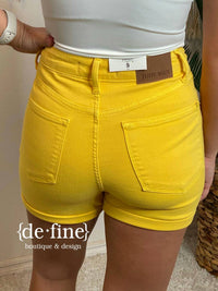 Judy Blue - Tummy Control Shorts In Regular & Curvy