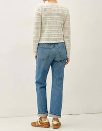 Deon - Light Big Crochet Cardigan