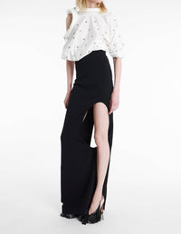 A.W.A.K.E. Mode - Cutout Pencil Skirt