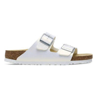 BIRKENSTOCK Women's Arizona Sandal in lizard white - women's sandal - detail view