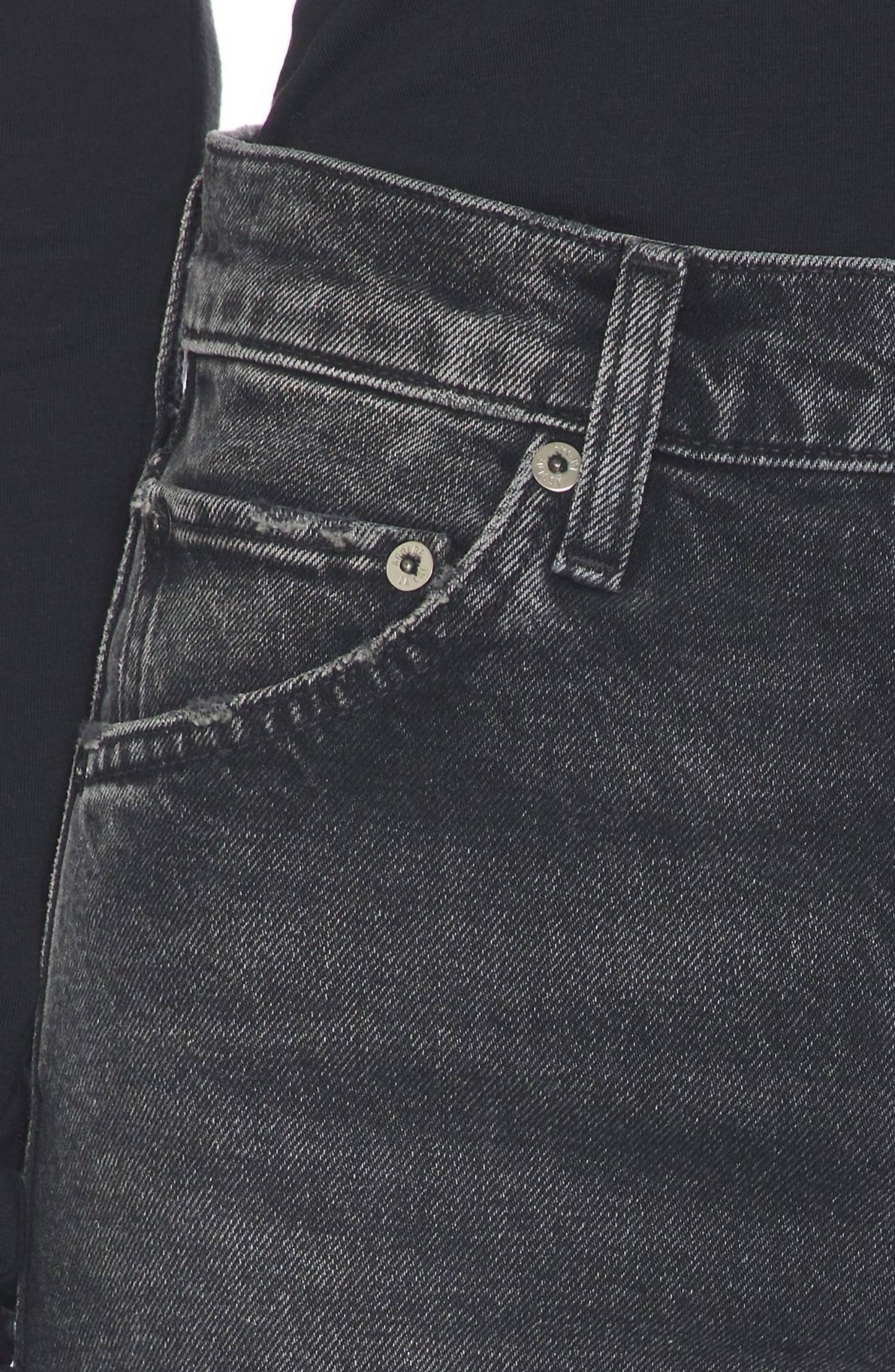 AGOLDE Women's Jetta Stacked Skinny Jeans in astral - women's jeans - view 6