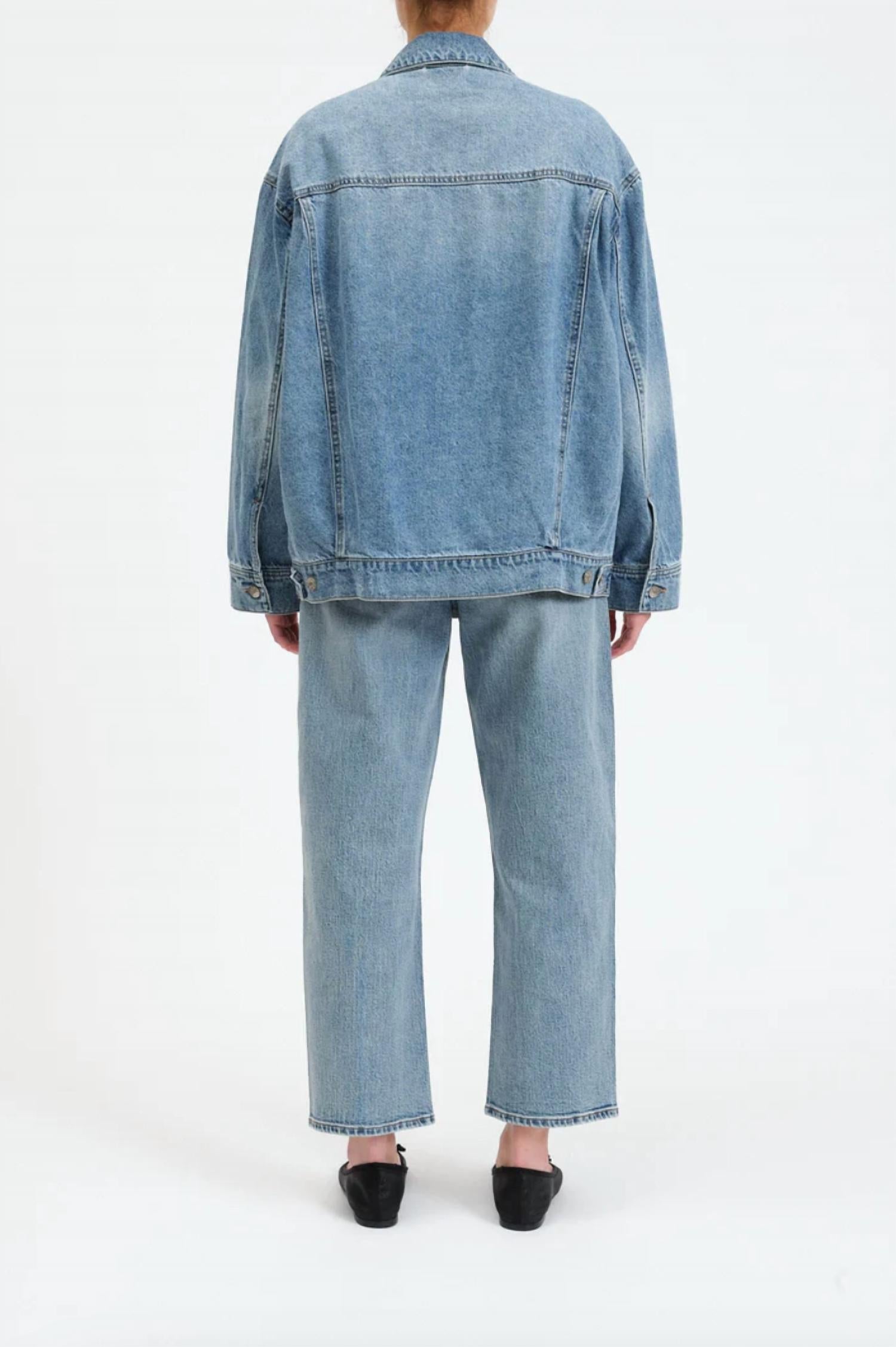 DAZE Beau Boyfriend Jacket in twinkle - women's jacket - detail view