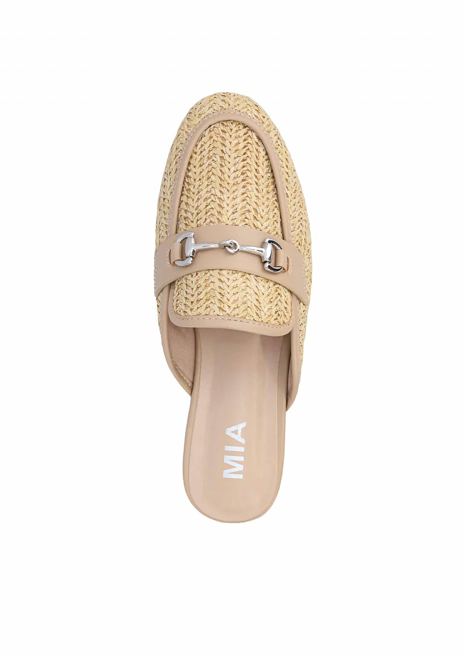 Mia - Women's Desz Slip-on Woven Mules