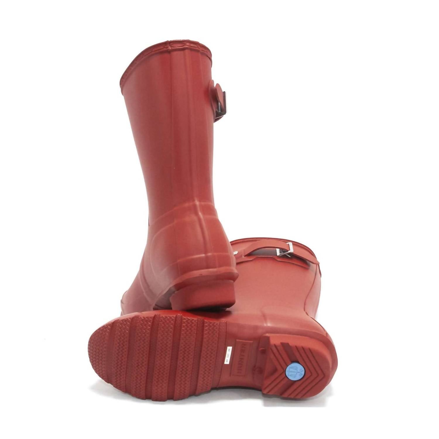HUNTER Women's Original Short Rain Boots in military red - women's shoe - view 7