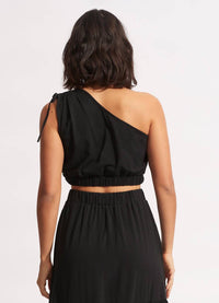 One Shoulder Crop Top