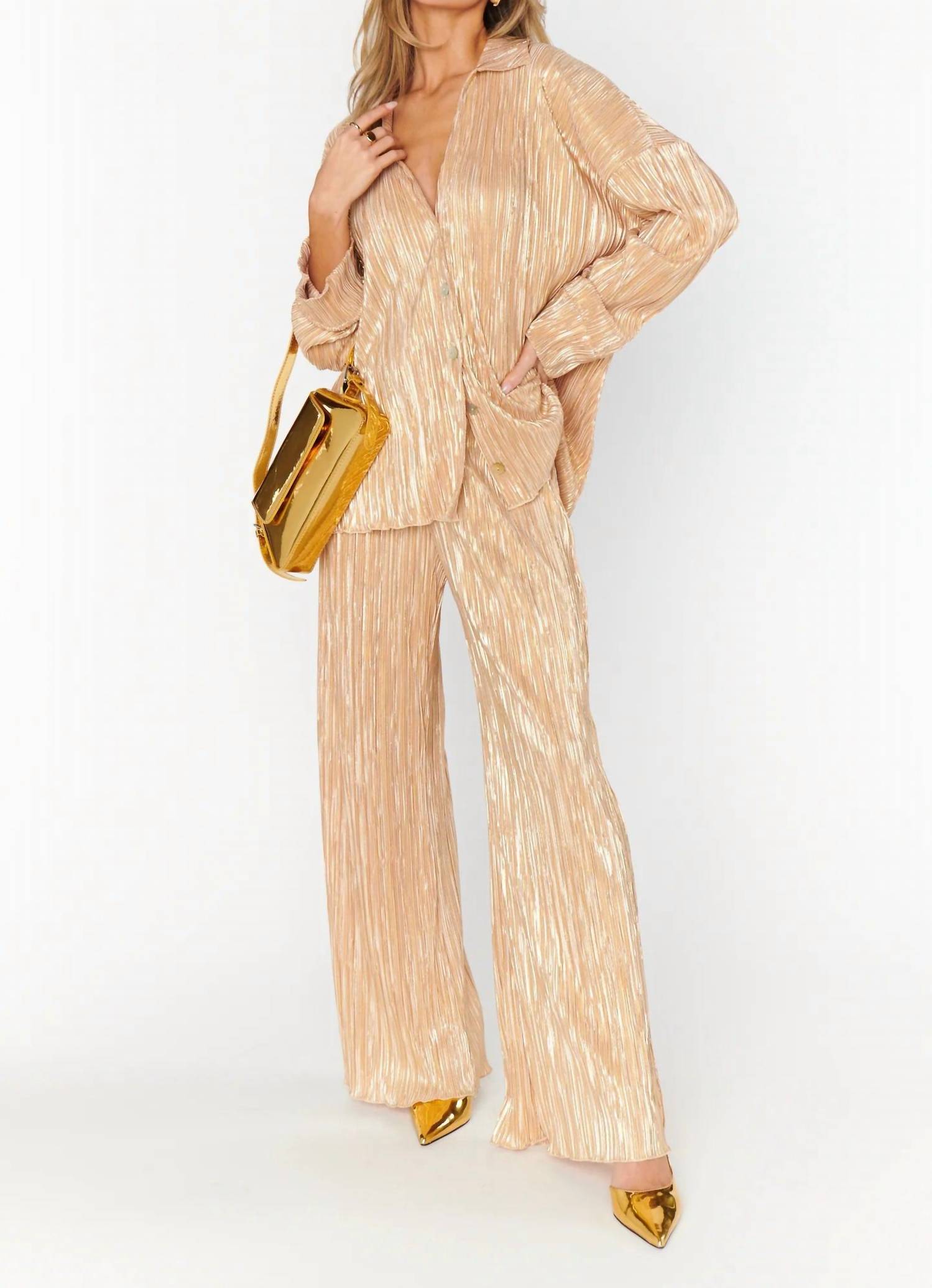 Show Me Your Mumu - Christmas Dinner Satin Pant