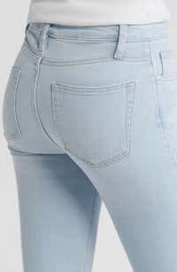 Frame - Le Crop Leg Mini Boot Cut Raw Fray Jeans