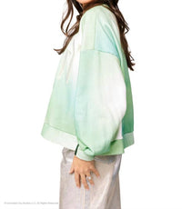 QUEEN OF SPARKLES Defy Gravity Sweatshirt in misty green - women's top - alternate view