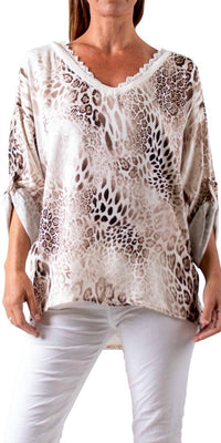 Gigi Moda - Lara V-neck Blouse