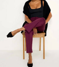 Good American - Scuba Cropped Straight Pant
