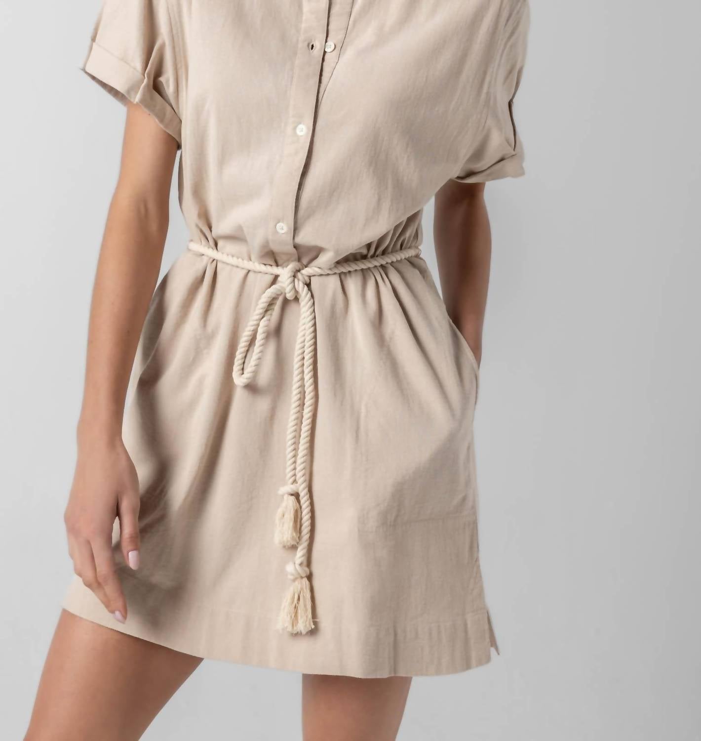 Lilla P - Half Placket Shirt Dress