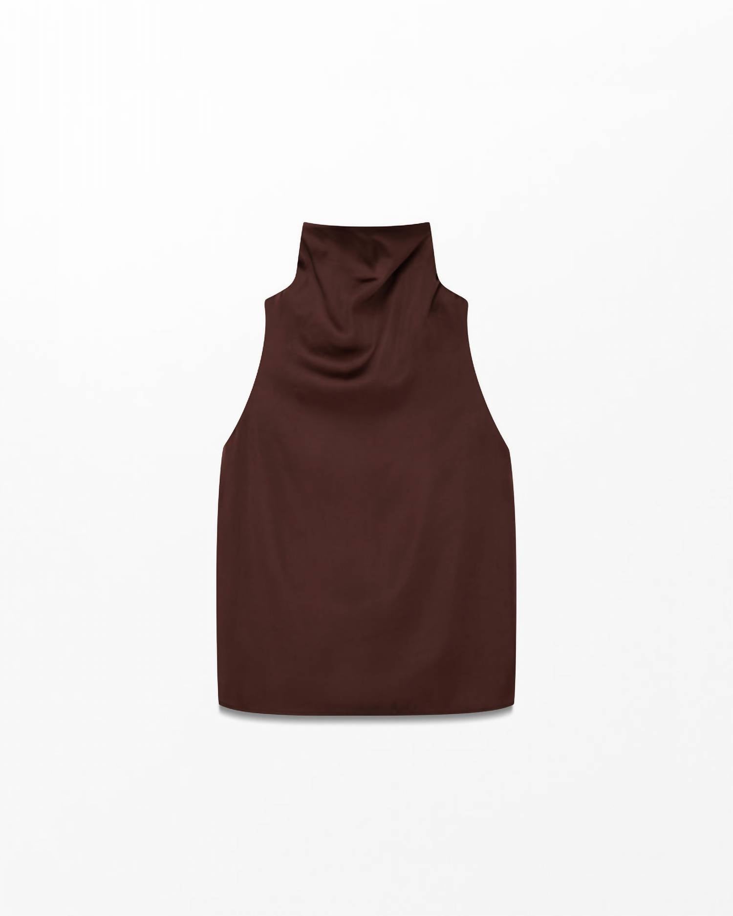 Rag & Bone Jana Sleeveless Top in umber - women's blouse - view 4