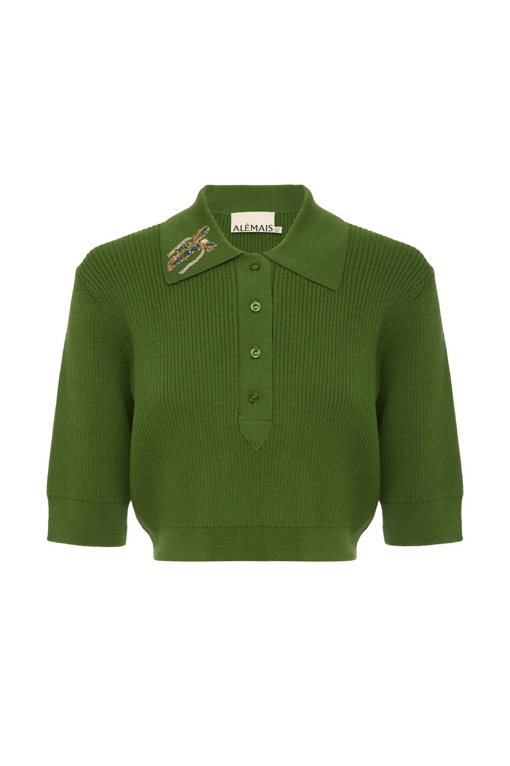 Alemais - Sea Star Embellished Knit Top