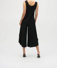 Joseph Ribkoff - Sleeveless Cropped Wide Leg Jumpsuit
