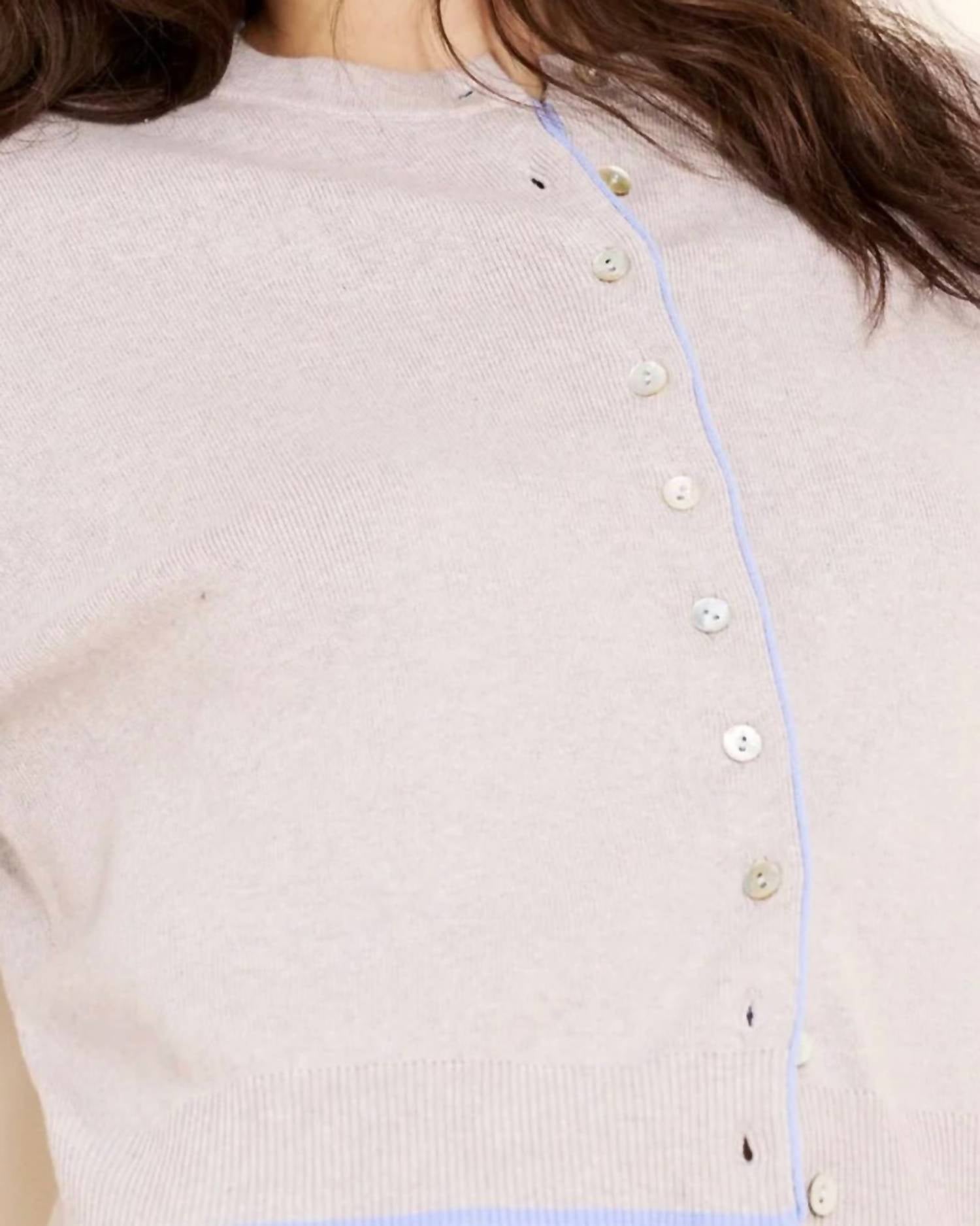 525 America - Delphine Tipped Cardigan