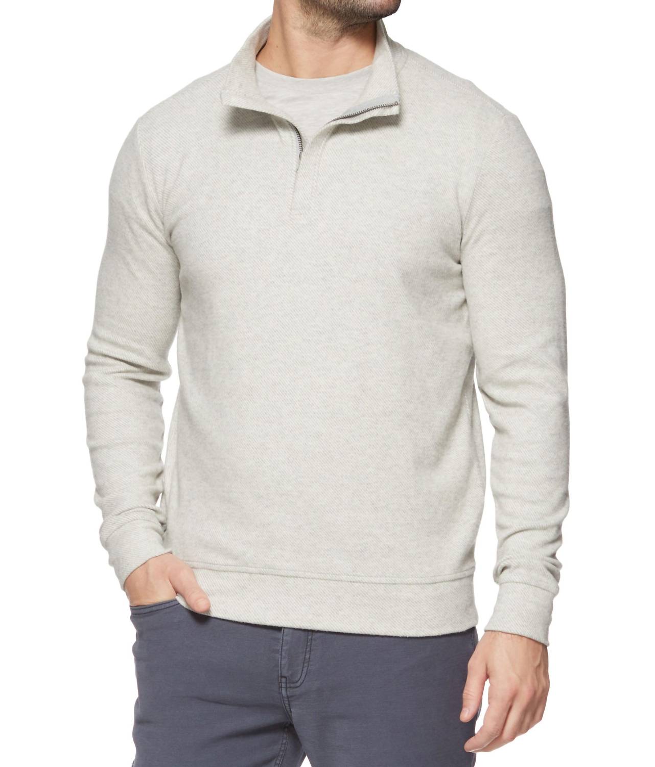 Flags & Anthem - Hero 1/4-zip Long Sleeve Twill Pullover