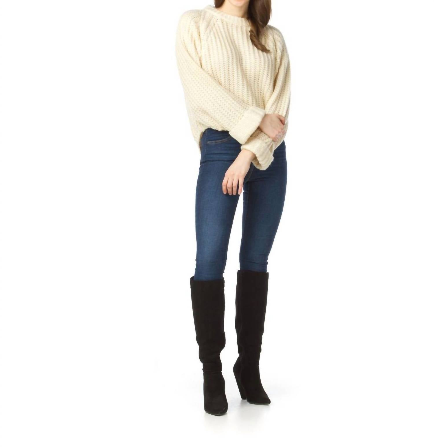 Papillon - Chunky Cropped Sweater
