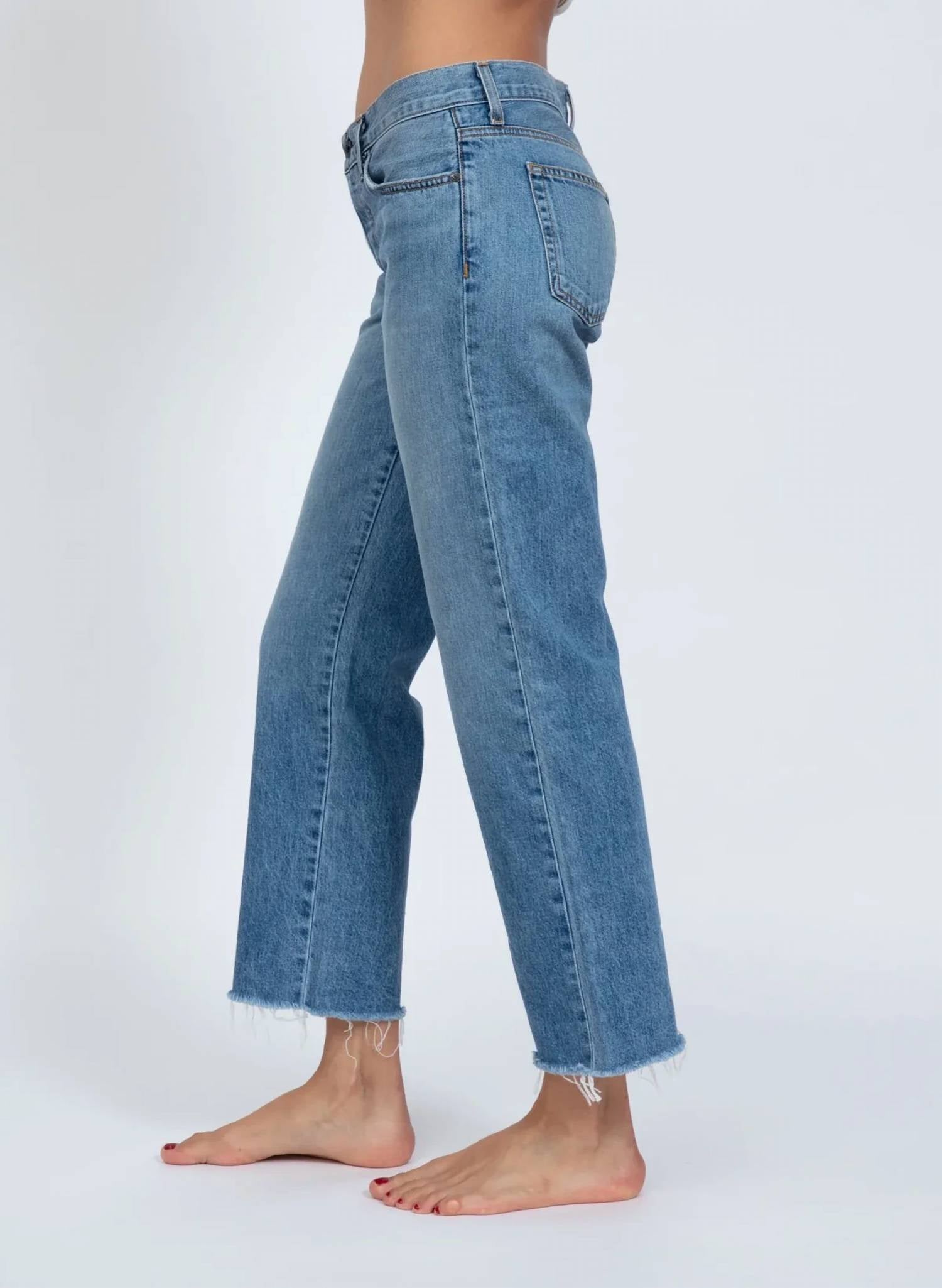 Askk Ny - Low Ride Straight Jeans