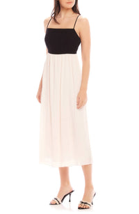 Fifteen Twenty - Anetta Contrast Midi Dress