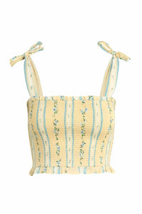 Bila77 - Tessa Smock Crop Top