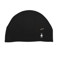Smartwool Merino Sport Fleece Training Beanie in black - men's hat - detail view