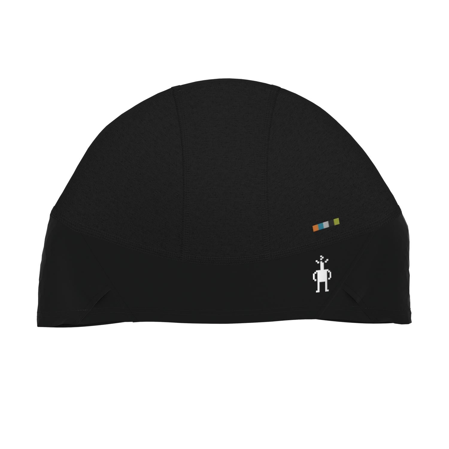 Smartwool Merino Sport Fleece Training Beanie in black - men's hat - detail view