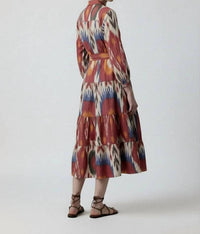 Guadalupe Design - Ariel Ikat Midi Dress