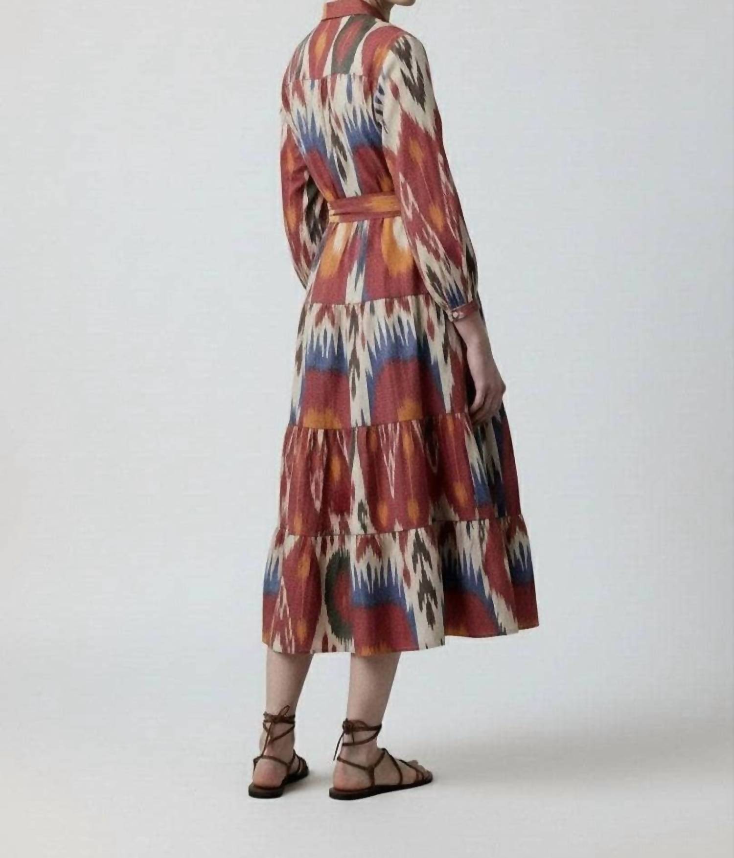Guadalupe Design - Ariel Ikat Midi Dress