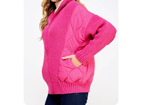 Strut & Bolt - So Cozy Quilted Sweater Jacket