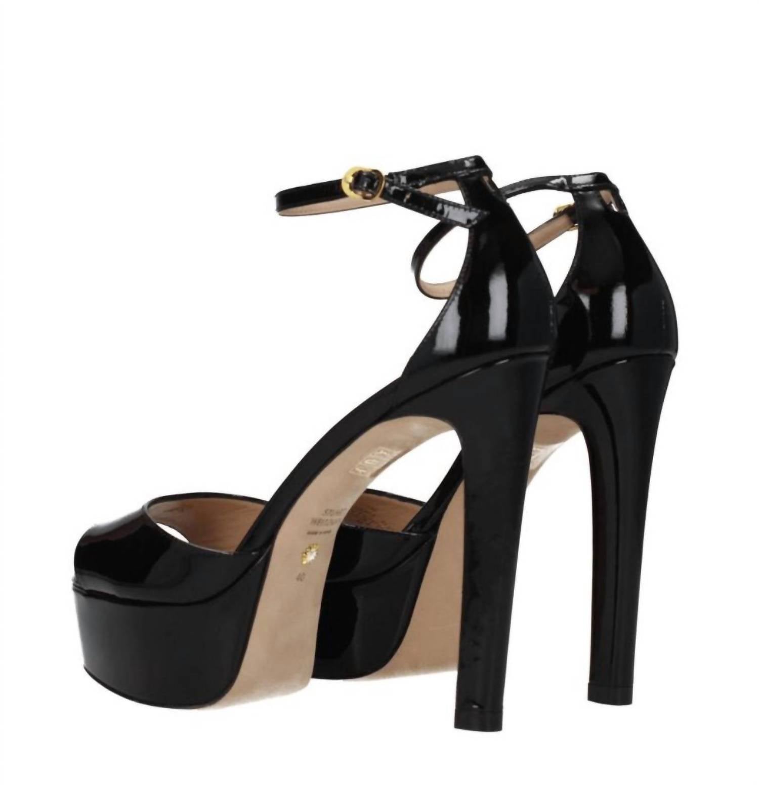 Stuart Weitzman - Women's Disco Nudistcurve Leather Sandals