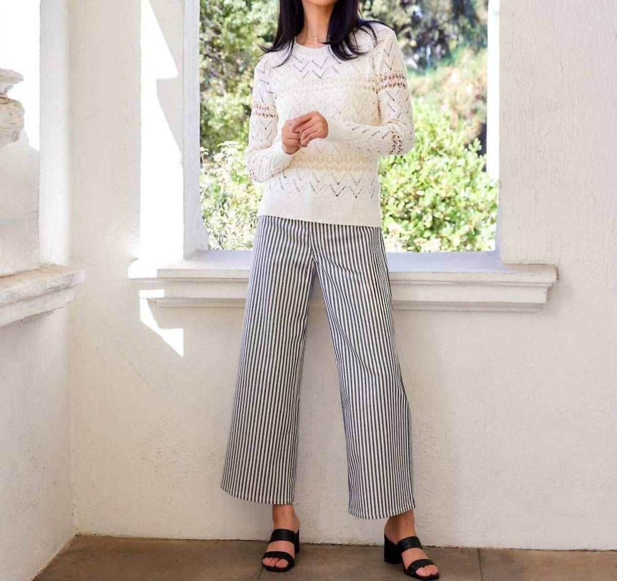 Karen Kane - Knit Crochet Sweater