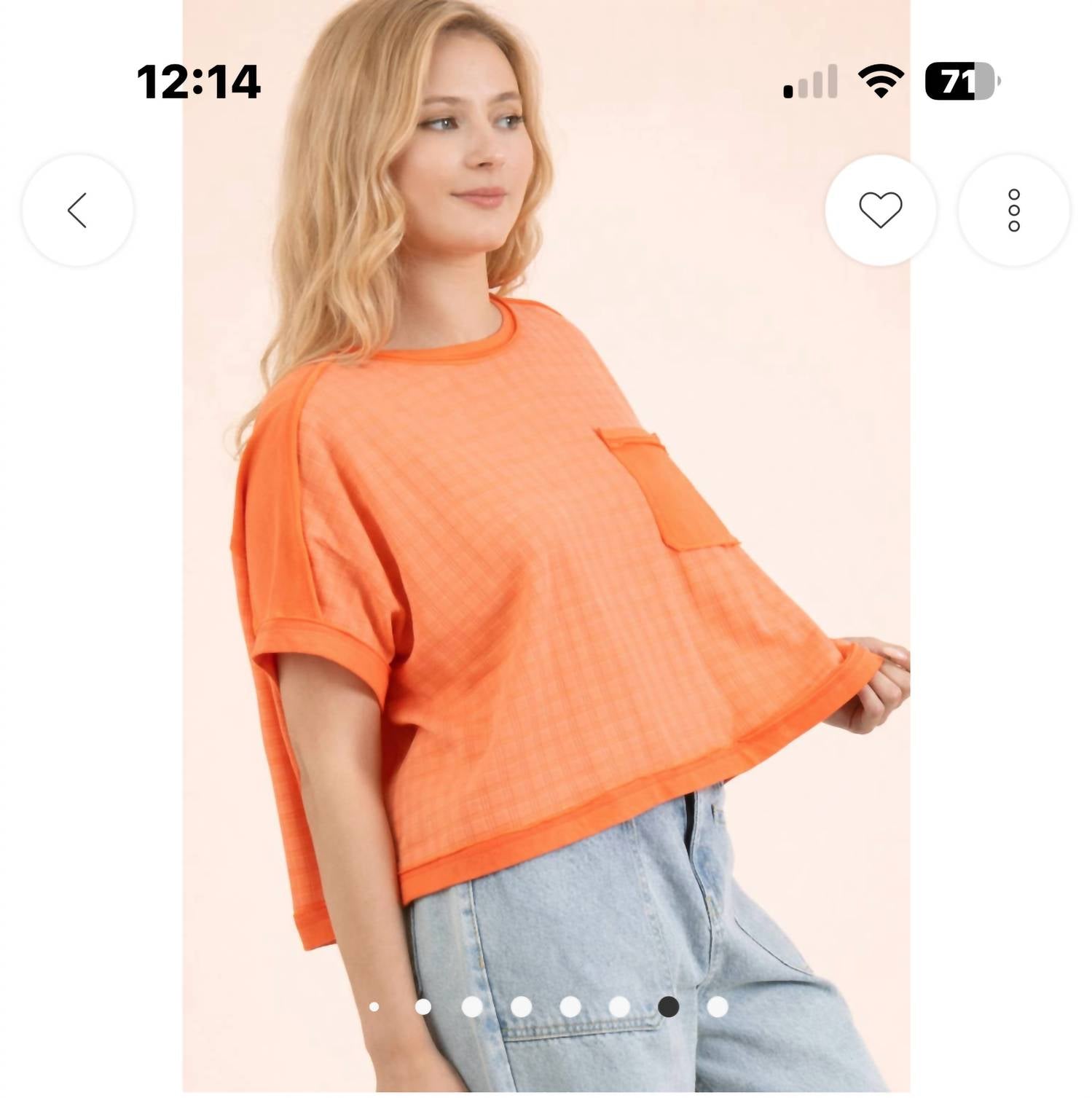 Very J - Dolman Sleeve Textured Knit Casual Top