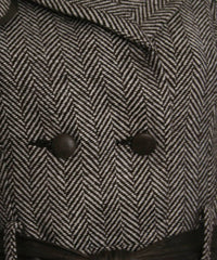 Double Zero - Women's Double Breasted A-line Coat