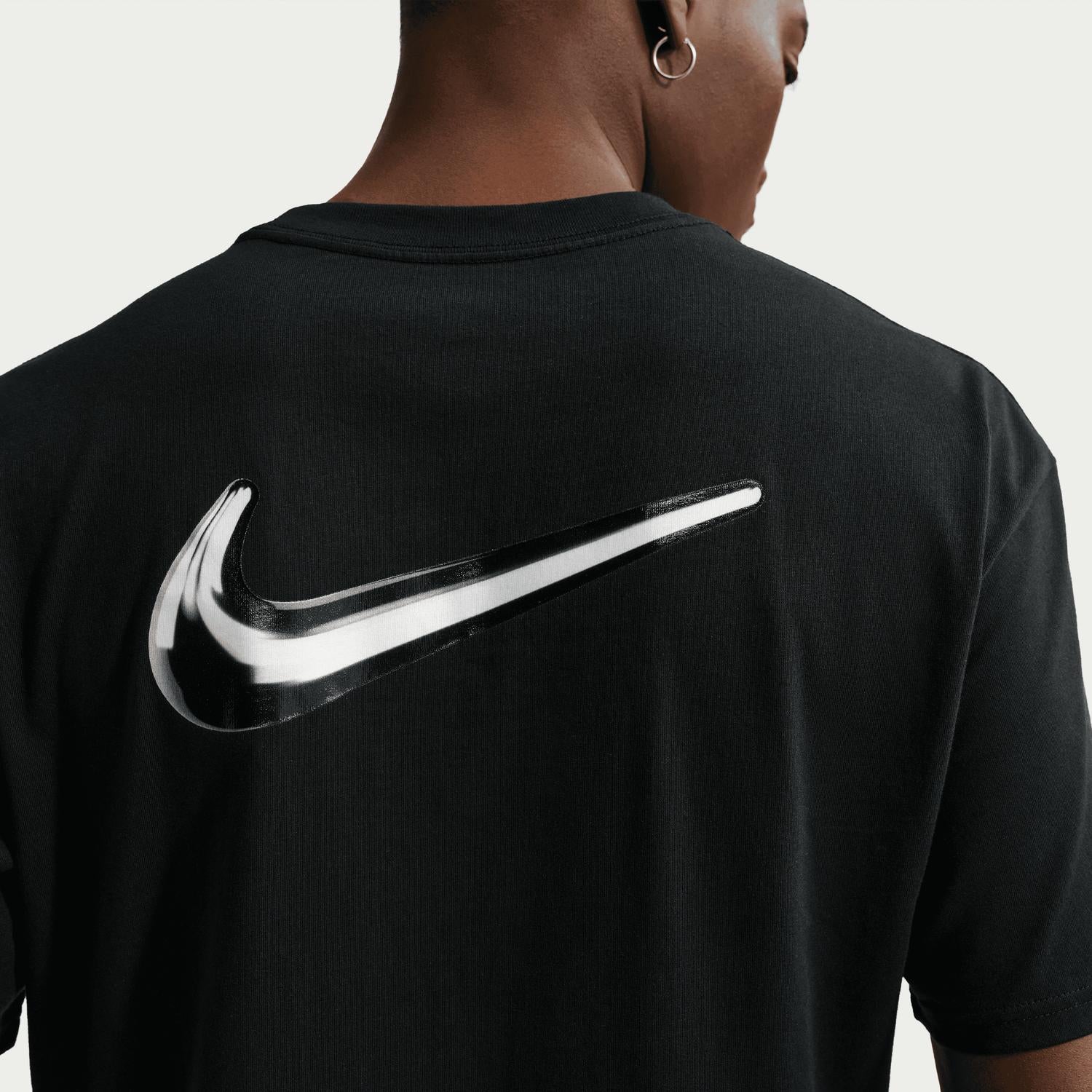 NIKE Metal Boxy T-shirt in black - men's t-shirt - alternate view