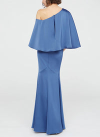Theia - Kia Cape Fit And Flare Gown