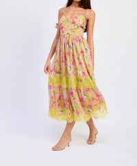 En Saison - Eva Floral Midi Dress