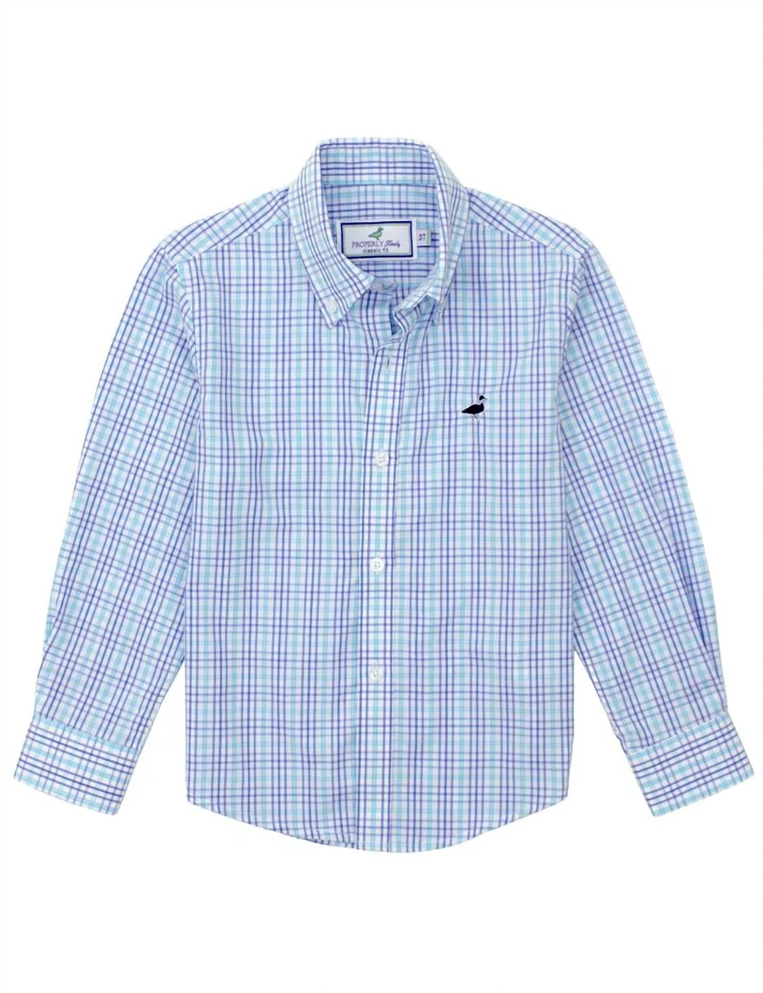 Properly Tied - Boy's Seasonal Sportshirt
