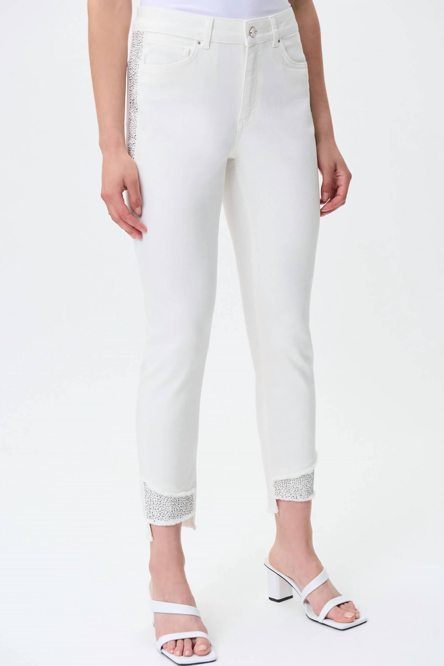 Joseph Ribkoff - Women's Embellished Jeans