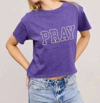 Zutter - Pray Cropped T-shirt