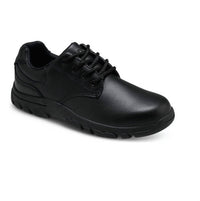 Hush Puppies Little Kid's Sleek Leather Shoes in chad black - kids' boots