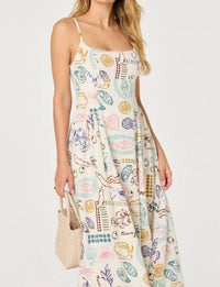 Astr - Ansley Midi Print Dress
