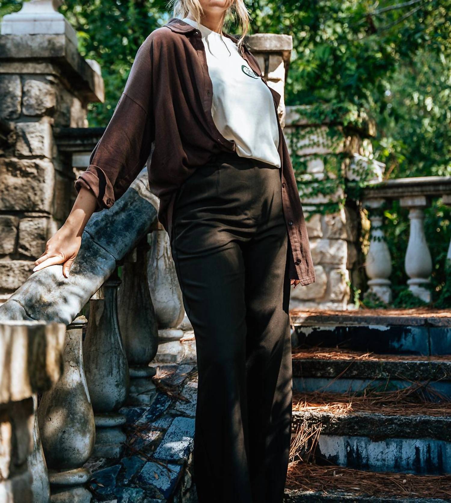 Before You Collection - Oversized Button Down Shirt