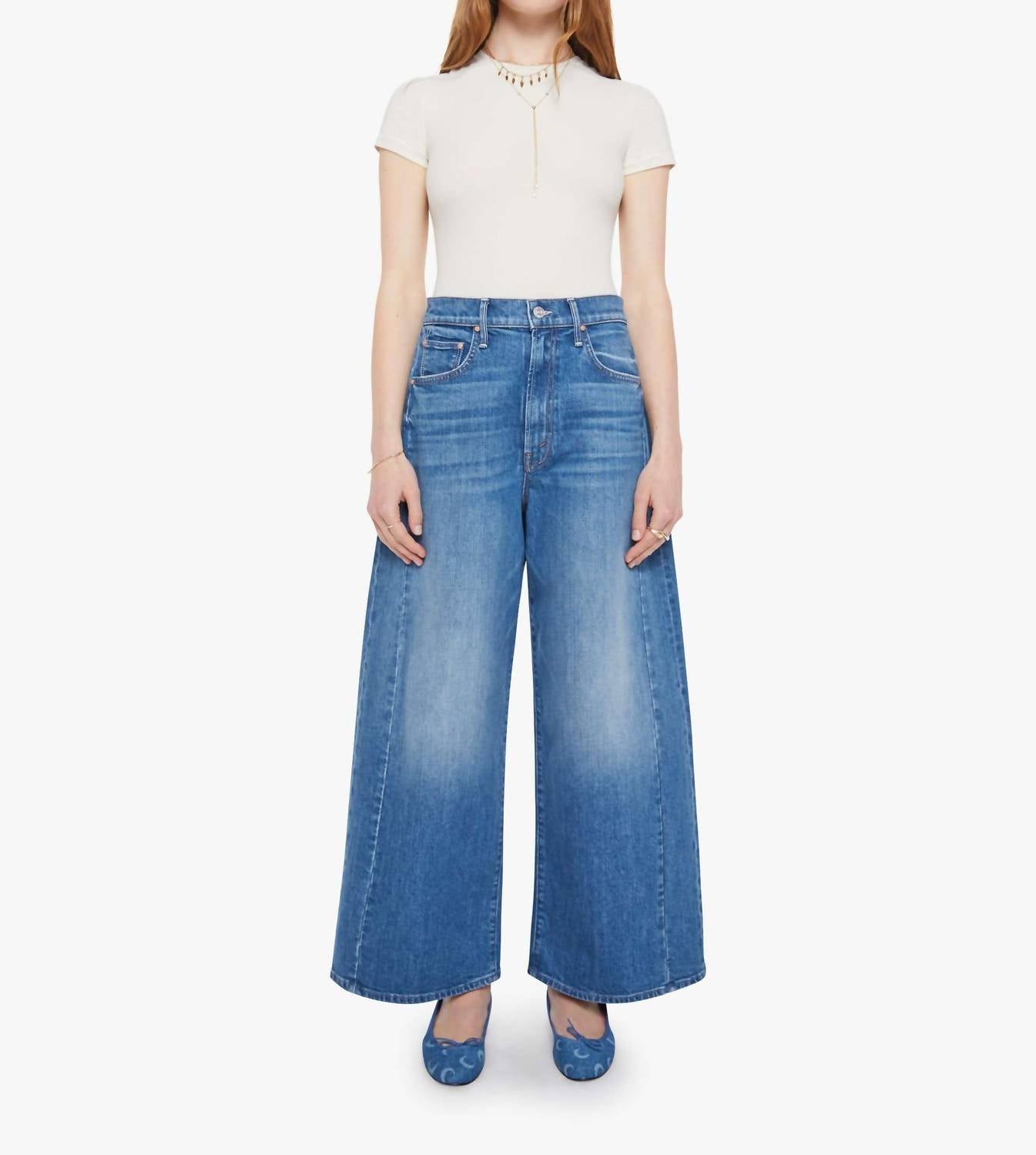 Mother - Pipe Dream Zip Ankle Jean