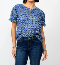 Ivy Jane - Smocked Neck Top