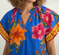 Maude Vivante - Noel Floral Top